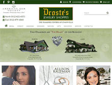 Tablet Screenshot of drostes.com